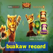 buakaw record